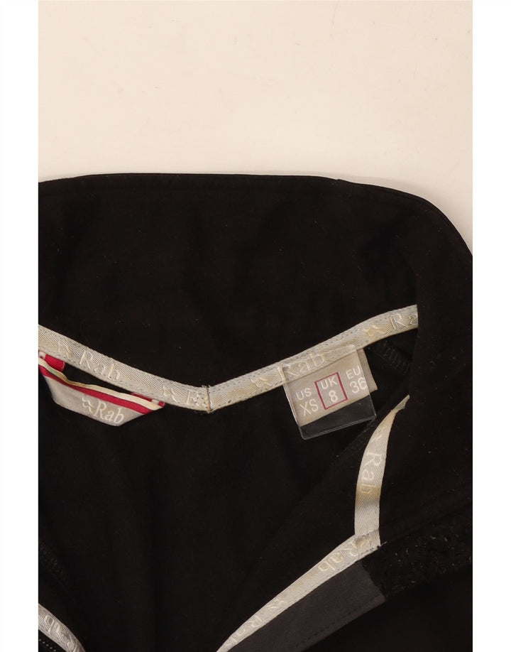 RAB Veste coupe-vent pour femme UK 8 Small Black Colourblock