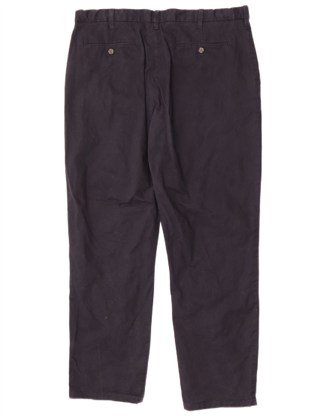 Marks & Spencer Pantalon Chino Regular Homme W40 L33 Bleu Marine Coton