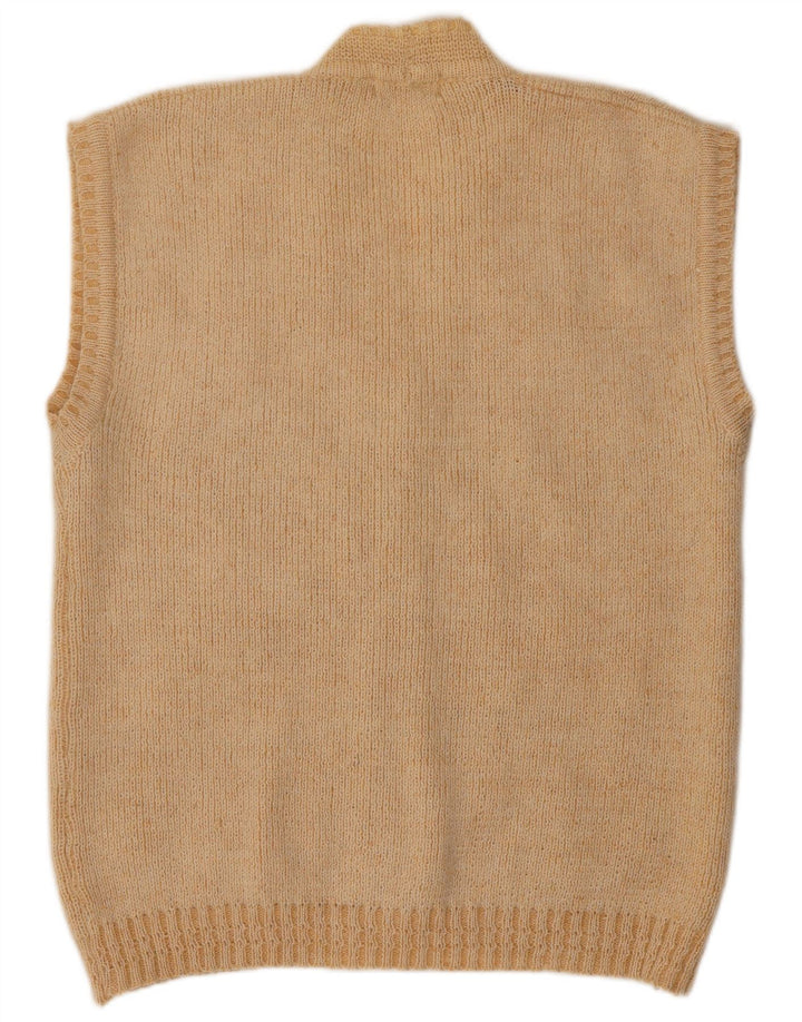 NAGPAL Cardigan sans manches pour femme UK 16 Grand beige floral