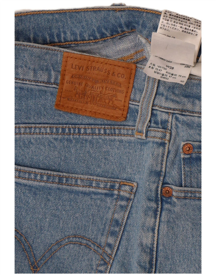 Levi's Short en Jean Femme W28 Bleu Moyen Coton