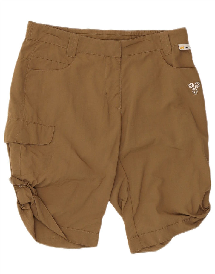 Jack Wolfskin Short cargo pour femme UK 8/10 Small W30 Beige Polyamide