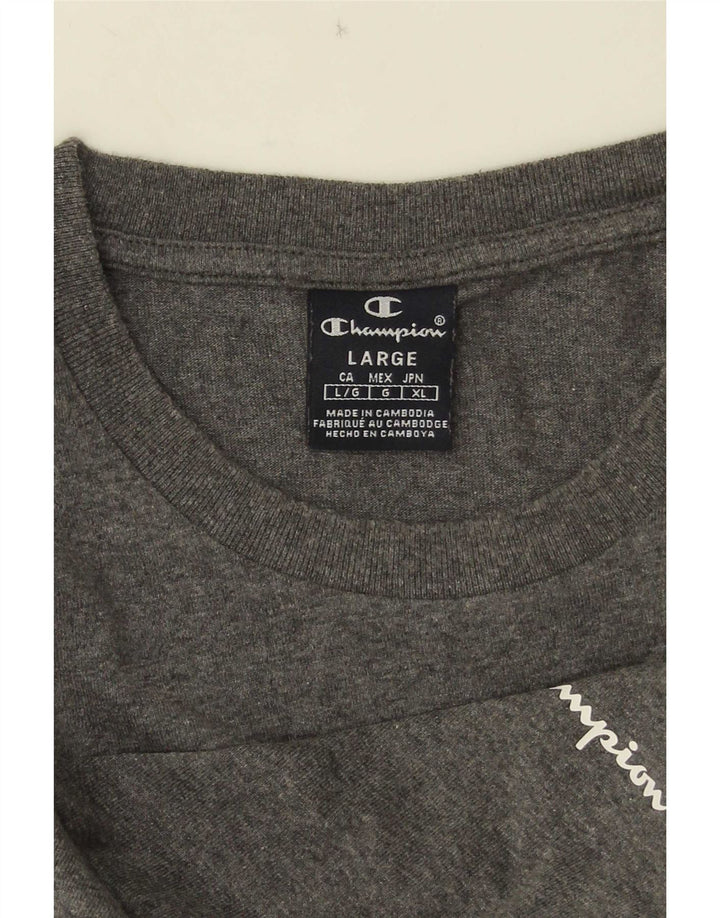 Champion T-Shirt Homme Grand Gris