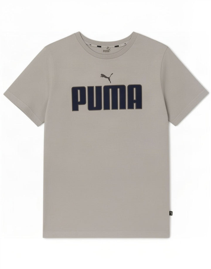 Puma T-Shirt Graphic Homme Gris Moyen Coton