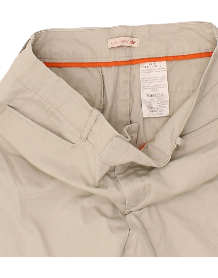DOCKERS Womens Casual Shorts US 8 Medium W30 White Cotton Vintage Dockers and Second-Hand Dockers from Messina Hembry 
