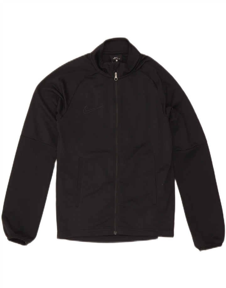 Veste de survêtement Nike Dri Fit pour garçon 10-11 ans Polyester noir moyen