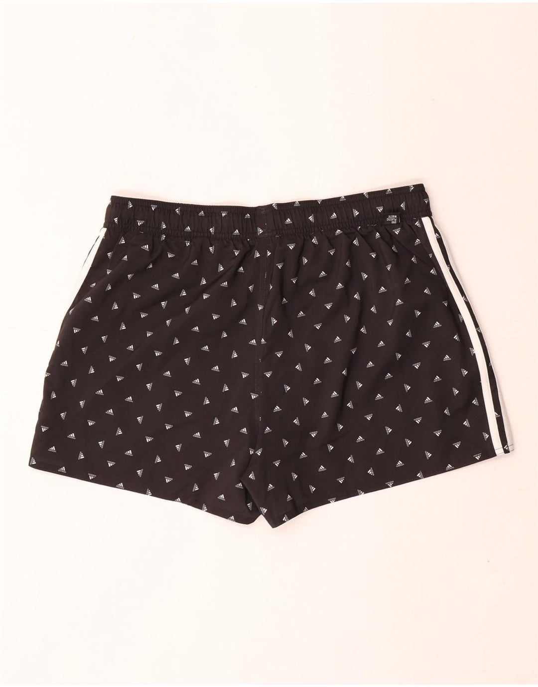 Adidas Short de bain graphique pour hommes, grand, en polyester à pois noirs