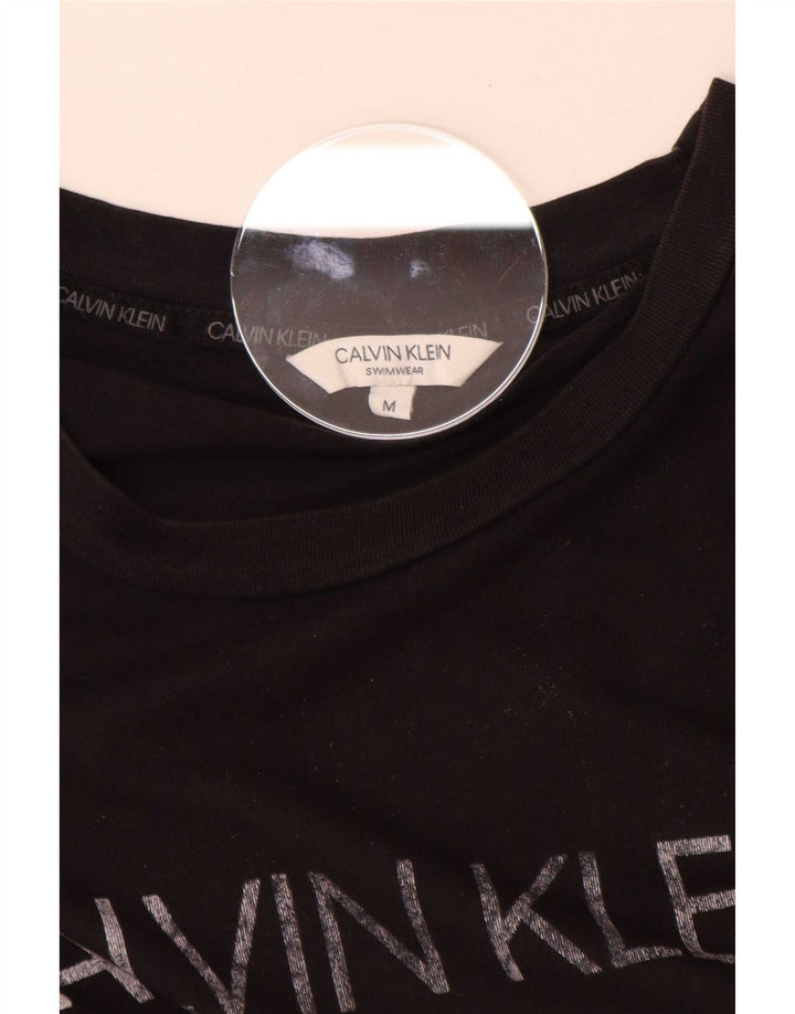Calvin Klein T-Shirt Graphique Homme Noir Moyen