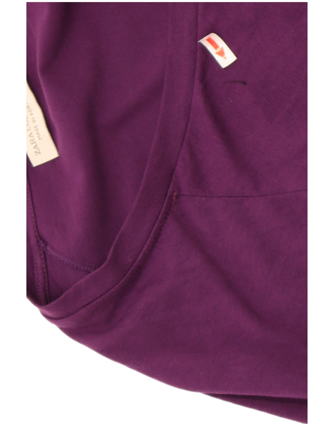 Zara Haut à manches longues pour femme UK 16 Large Violet