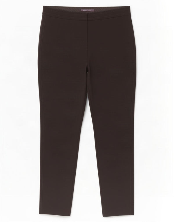 Marks & Spencer Pantalon décontracté slim pour femme UK 12 Medium W32 L26 Noir