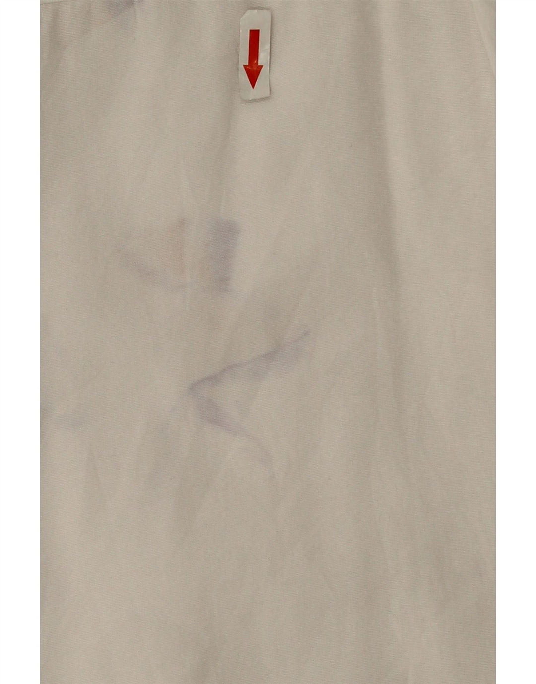 Zara Chemise surdimensionnée pour femme UK 14 Coton blanc moyen