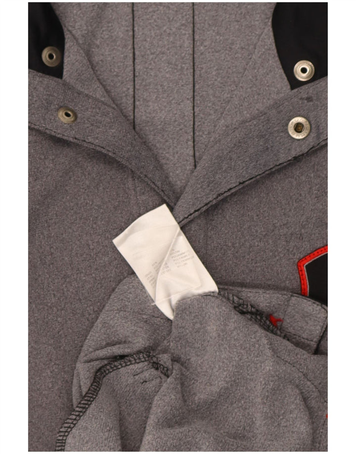 Lotto Veste de survêtement pour homme UK 42/44 XL Gris Colorblock Polyester
