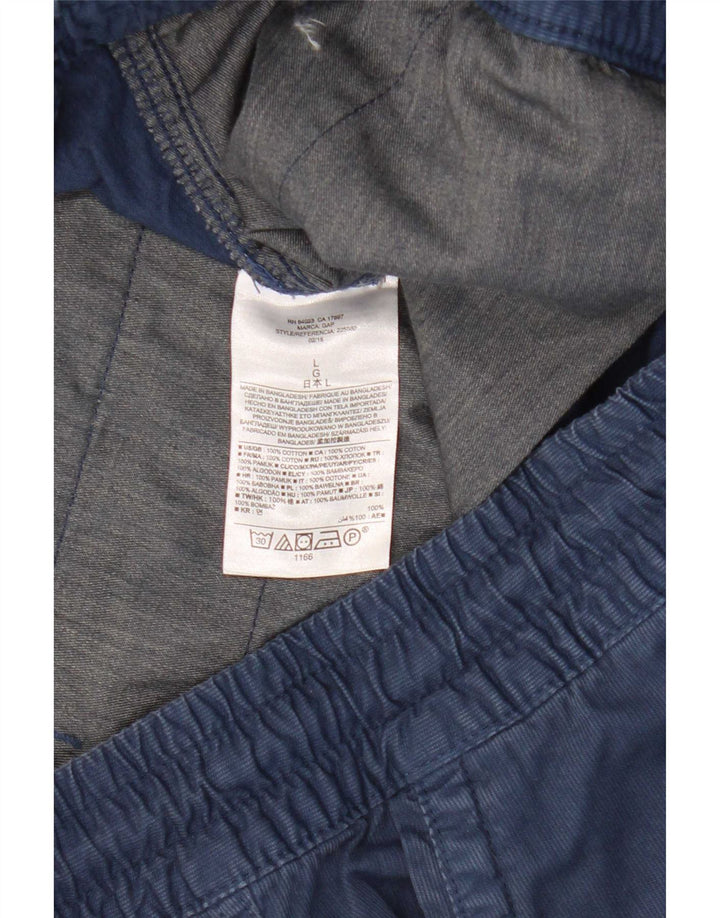 Gap Short Chino Homme Large W36 Bleu Marine Coton