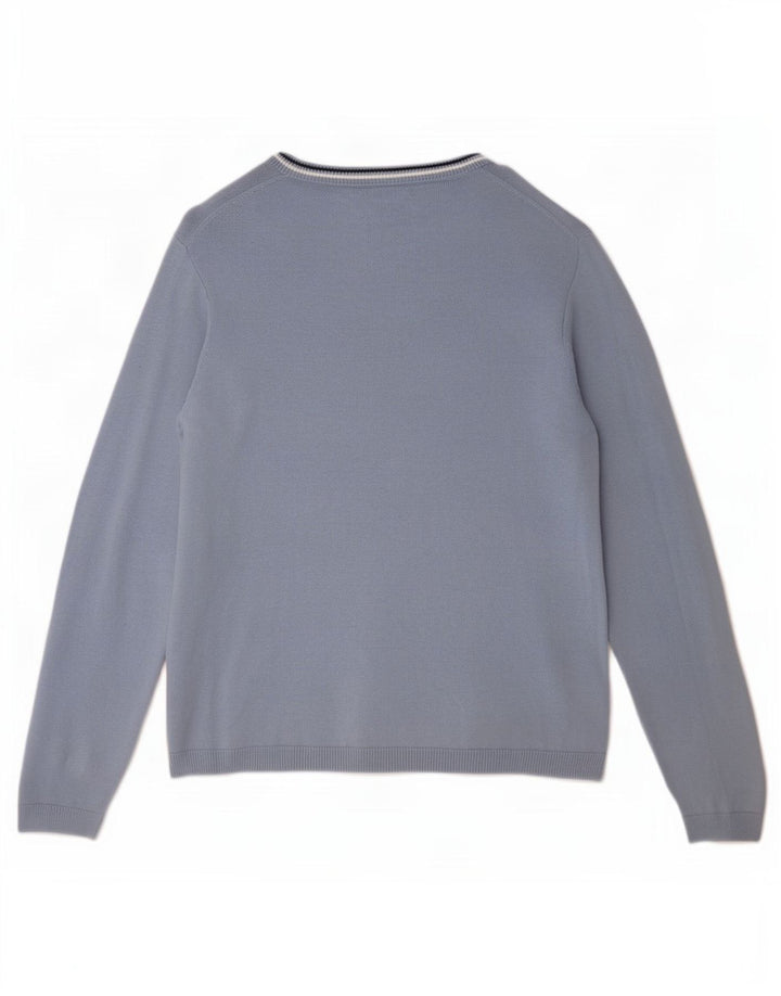 Gap Pull Col V Homme XS Bleu Coton