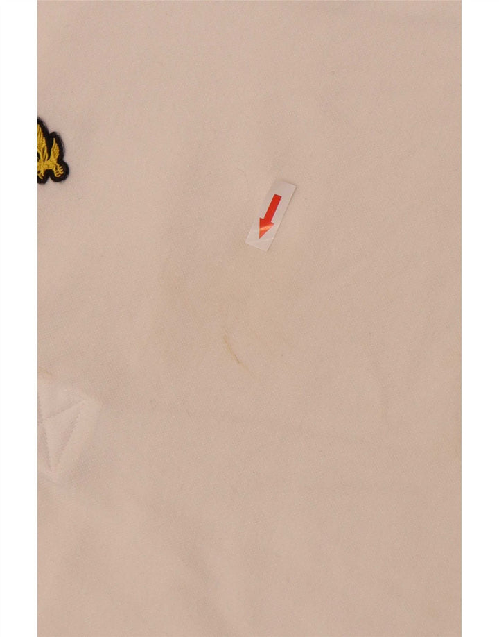 Lyle & Scott Polo Homme Blanc Moyen Coton