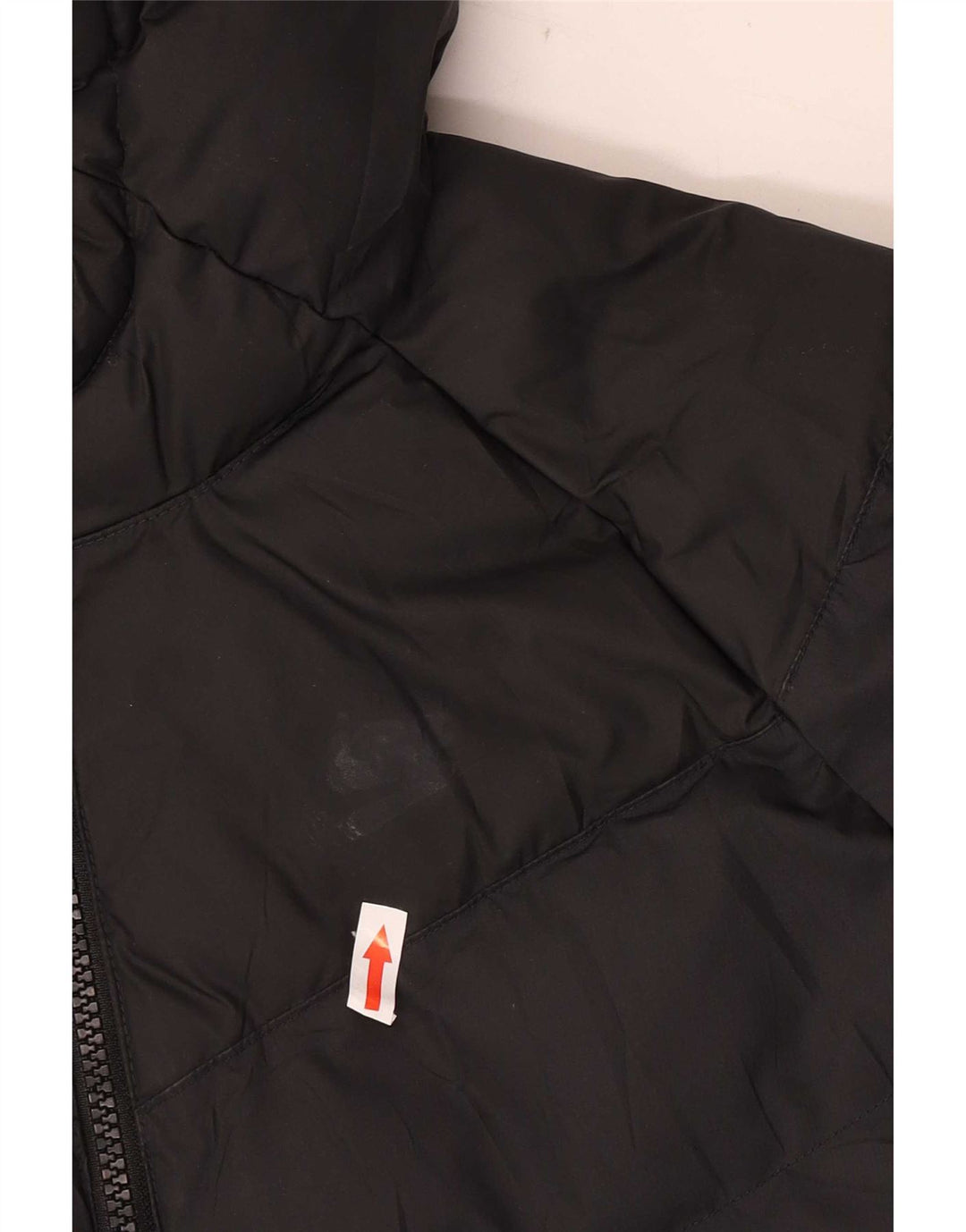 Nike Veste matelassée à capuche pour fille 12-13 ans Large Noir Polyester