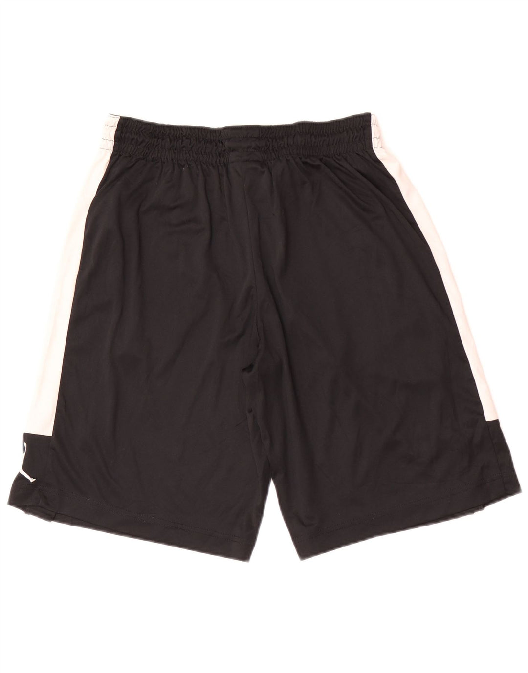 Jordan Short de sport coupe standard pour homme Taille L en polyester color block noir