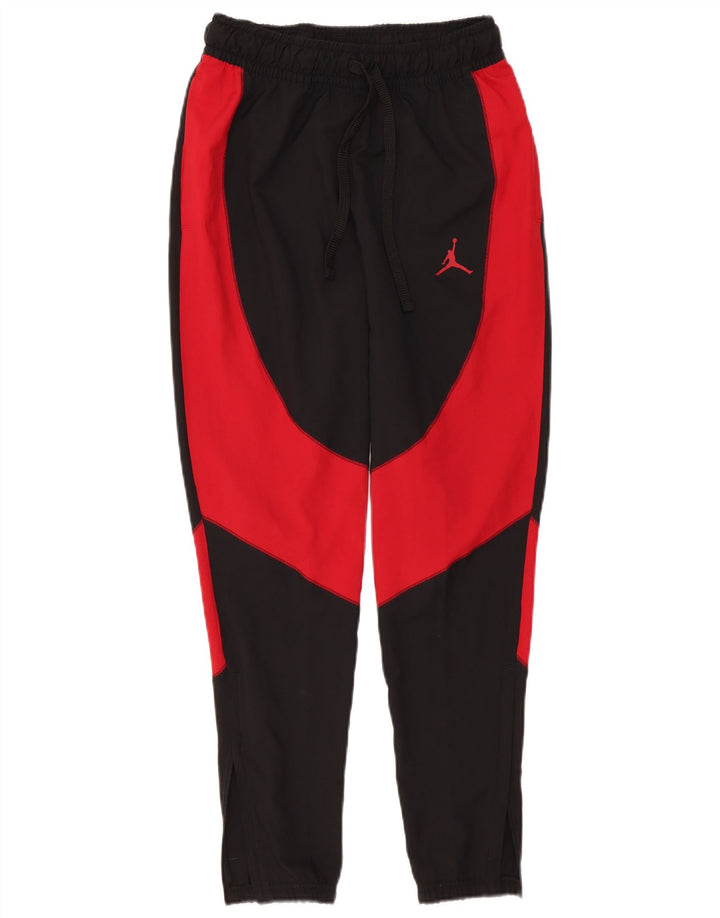 Jordan Pantalon de survêtement pour homme Pantalon de jogging Petit Noir Colorblock Polyester
