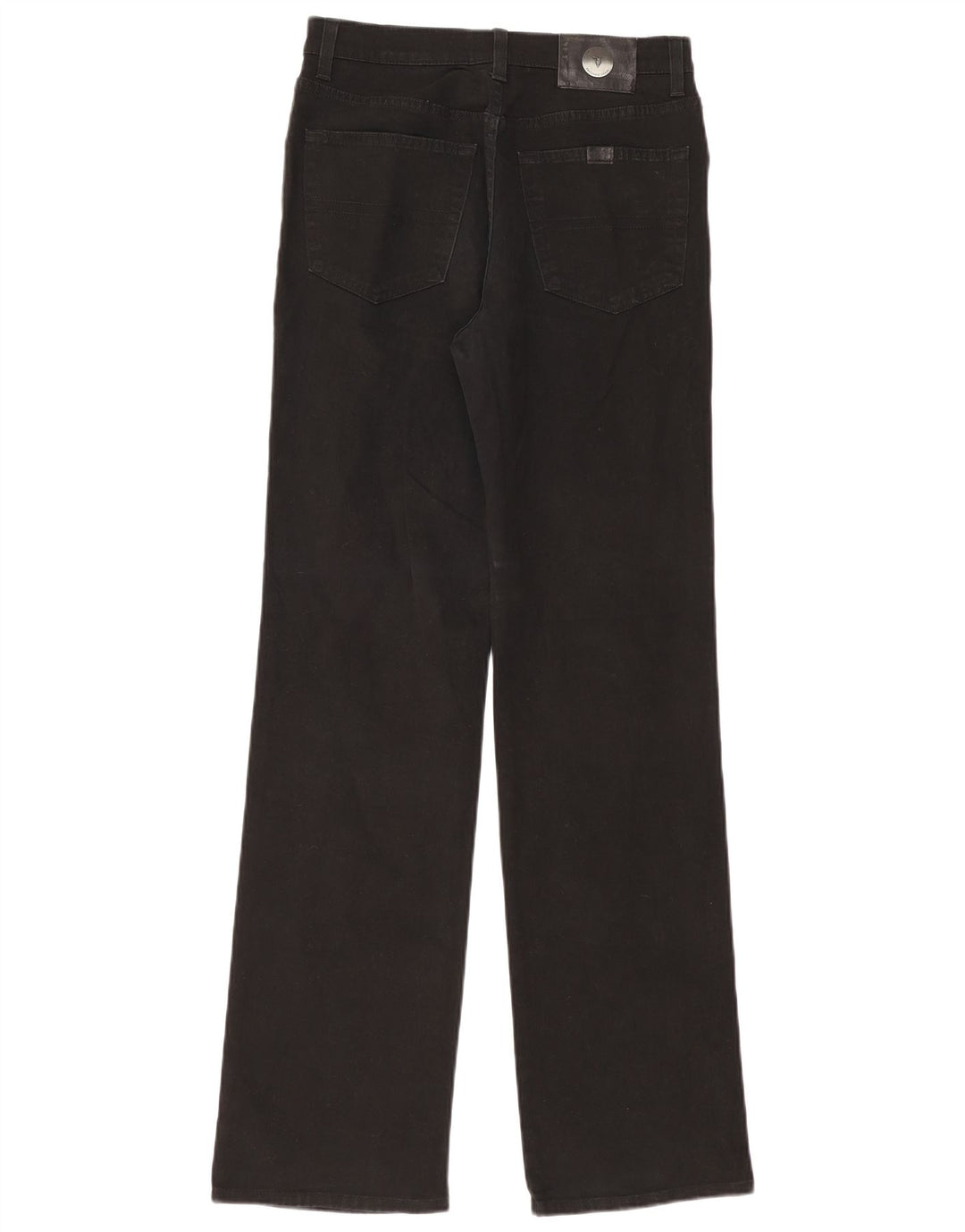 Trussardi Femme Jean Droit W30 L34 Coton Noir