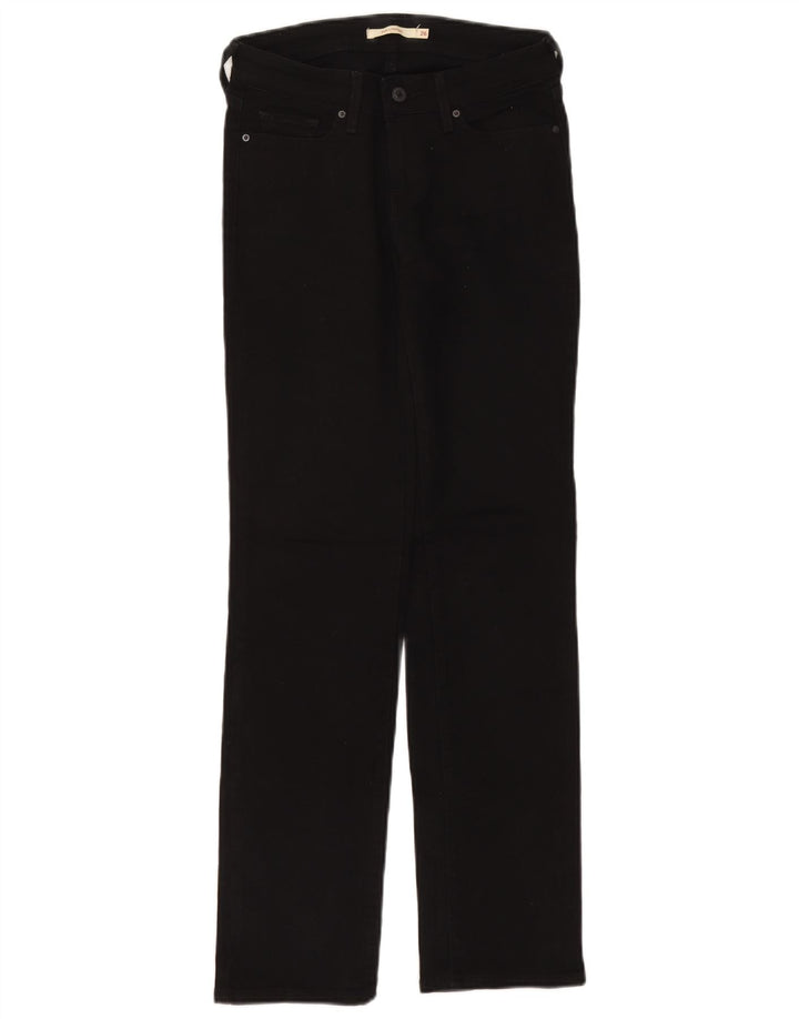 Levi's Jean Droit 714 Femme W26 L30 Coton Noir