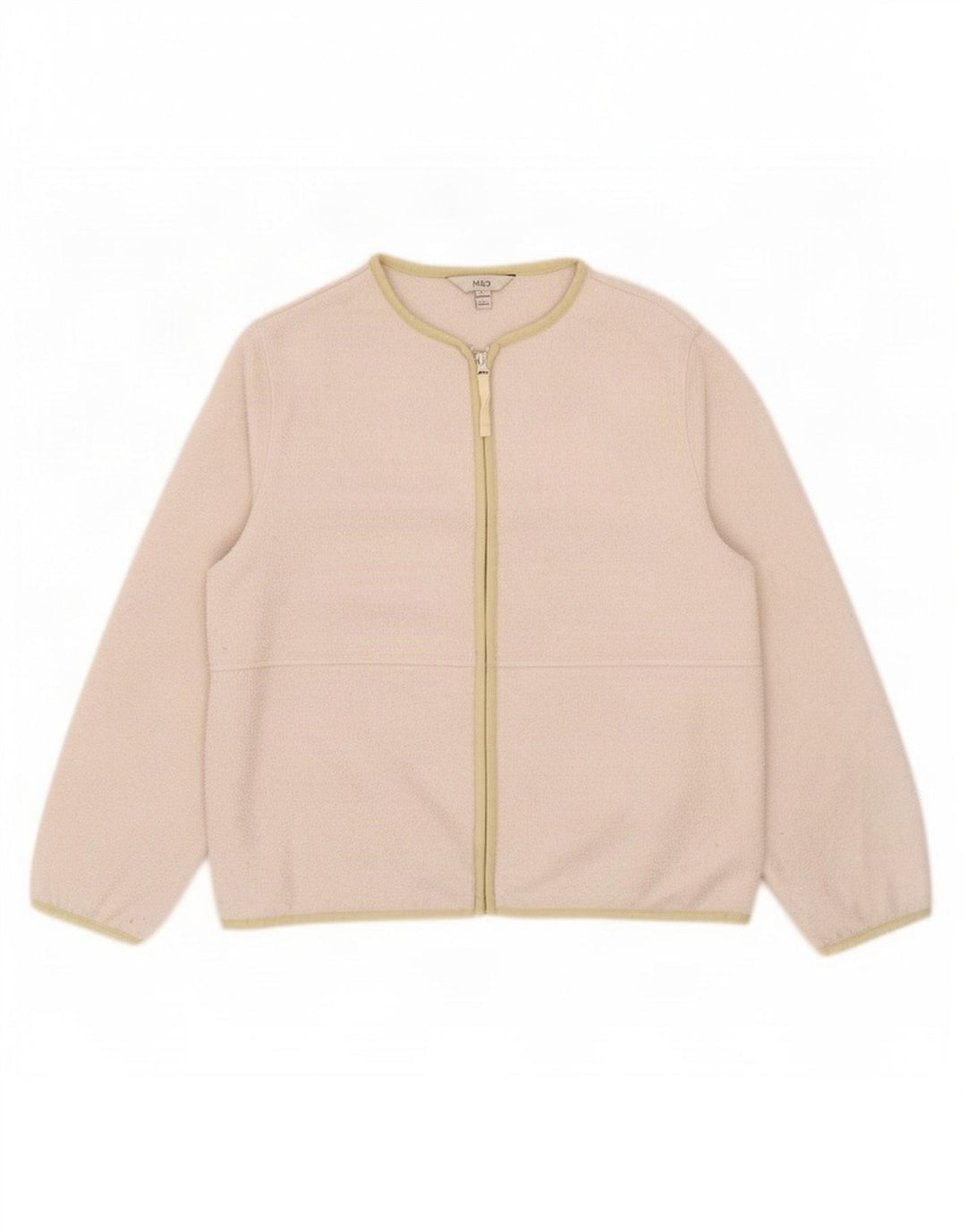 Marks & Spencer Veste polaire pour femme UK 14 Gris moyen Polyester
