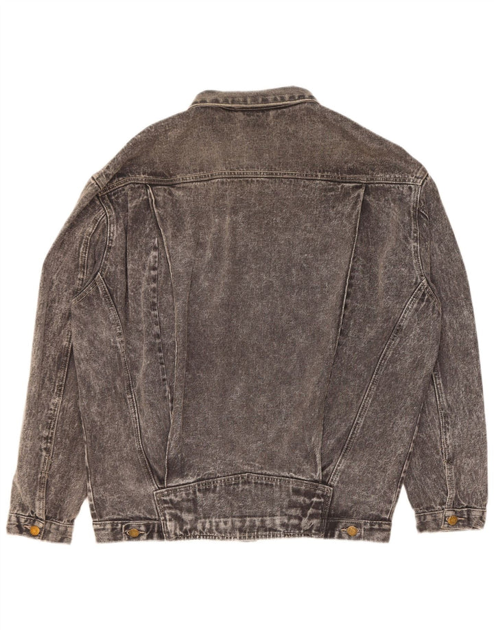 veste en denim homme vintage UK 42 XL Coton Gris