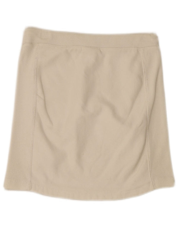 Champion Jupe Femme UK 10 Petit Coton Blanc Cassé