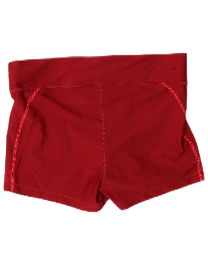 Under Armour Short de sport pour femme UK 14 Large Rouge