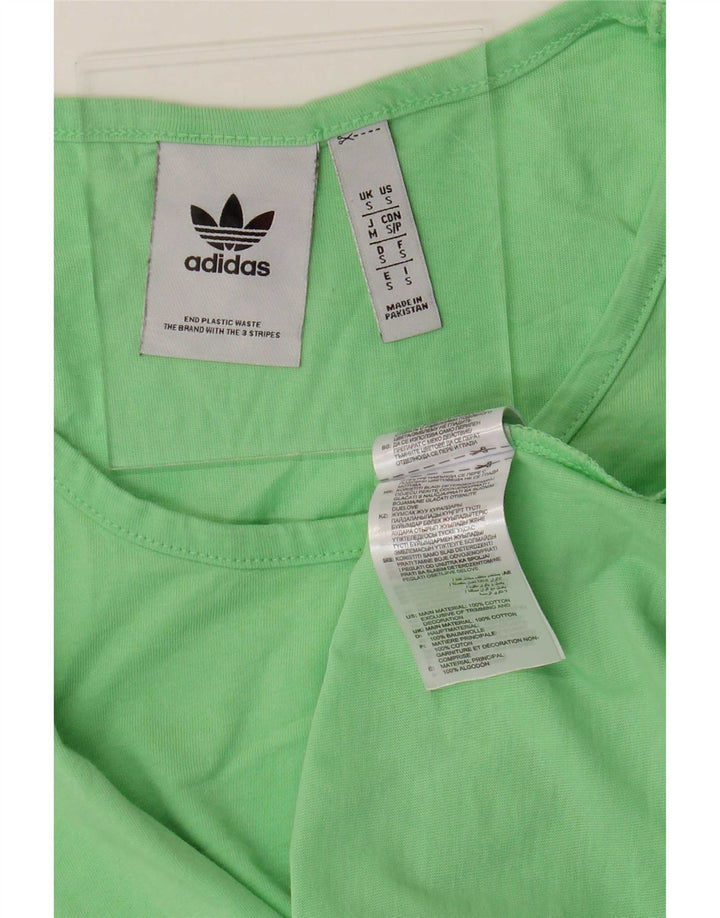 Adidas Débardeur Homme Petit Vert Coton