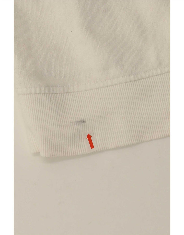 Dickies Homme Graphic Sweatshirt Jumper XS Blanc Coton
