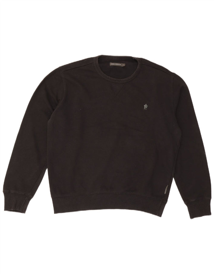 FRENCH CONNECTION Sweat-Shirt Homme Grand Noir Coton