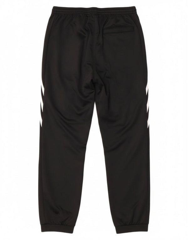 Adidas Pantalon de survêtement pour garçon Joggers 13-14 ans XL Noir Rayé Sports