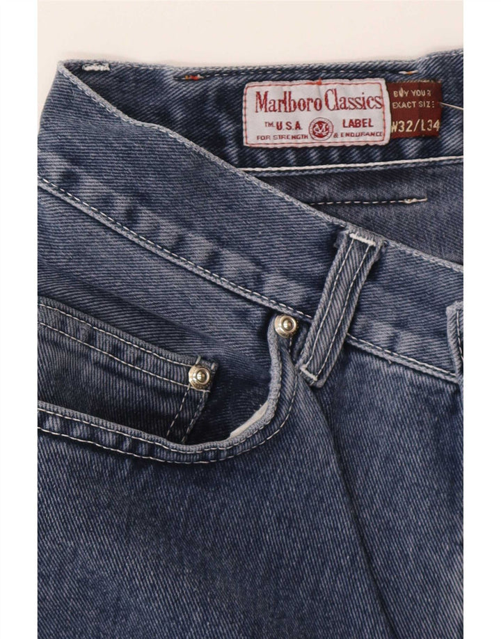 Marlboro Classics Jean droit homme W32 L30 bleu coton