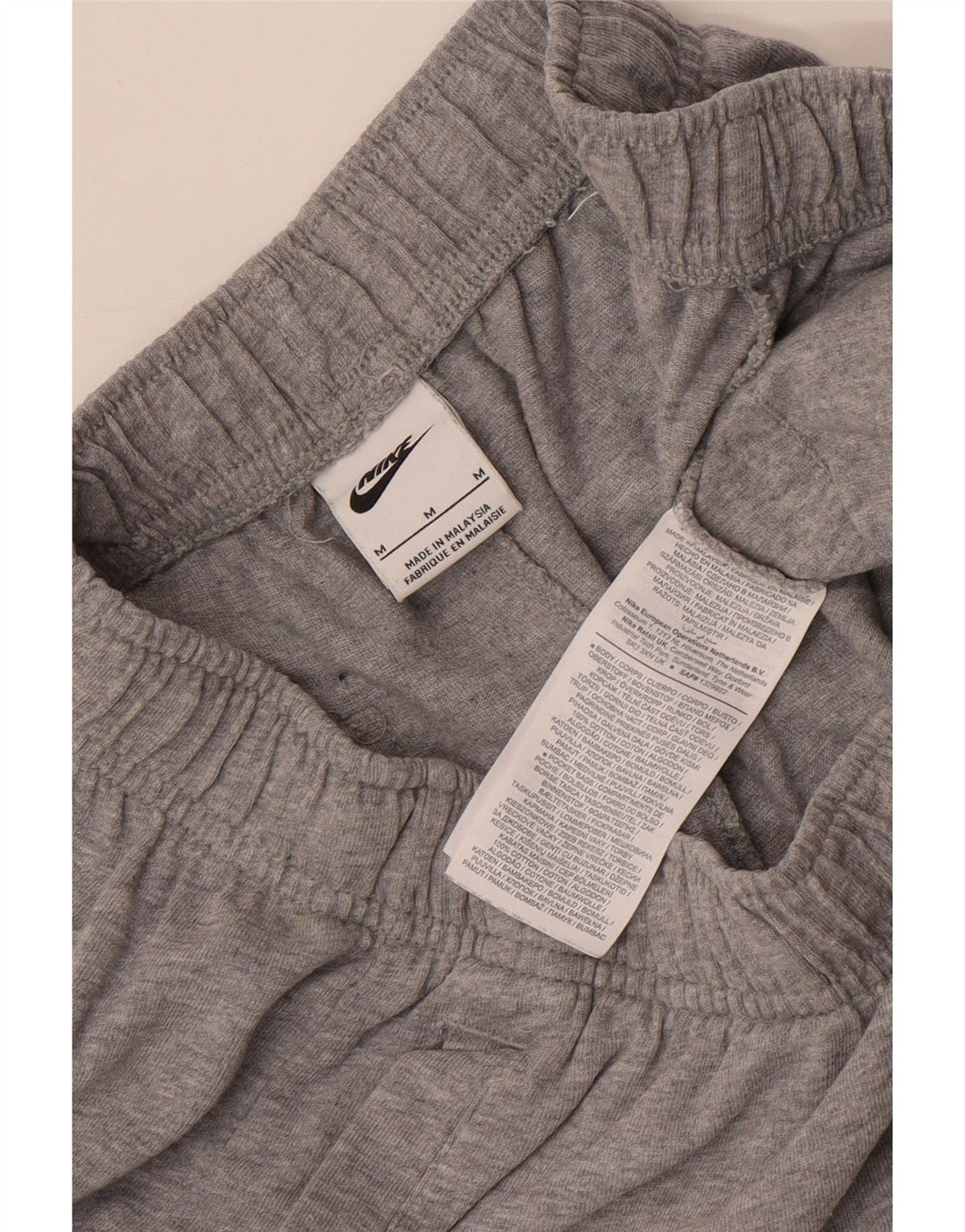 Nike Short de sport pour femme UK 12 Gris moyen en coton
