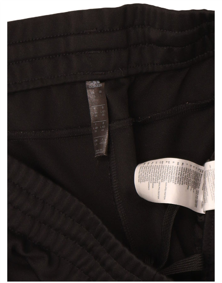 Adidas Pantalon de survêtement pour femme UK 16/18 Large Noir Polyester