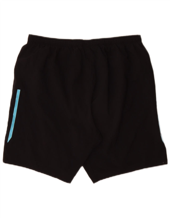 Umbro Short de Sport Homme Noir Moyen Polyester