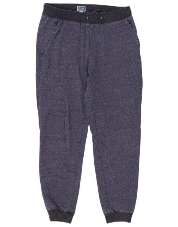 J. Crew Pantalon de survêtement pour femme Joggers UK 14 Medium Navy Blue Flecked