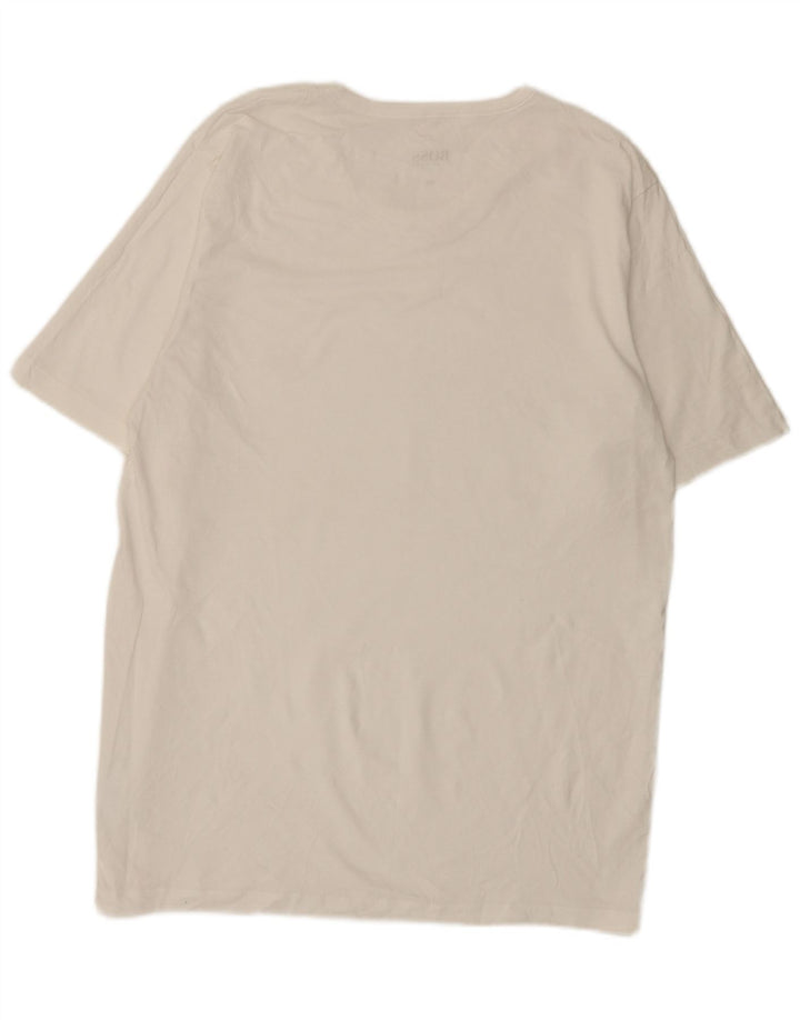 Hugo Boss T-Shirt Homme Top 2XL Coton Blanc