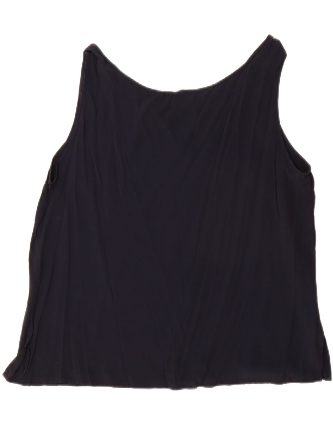 Top gilet vintage pour femmes IT 50 XL Noir Acétate