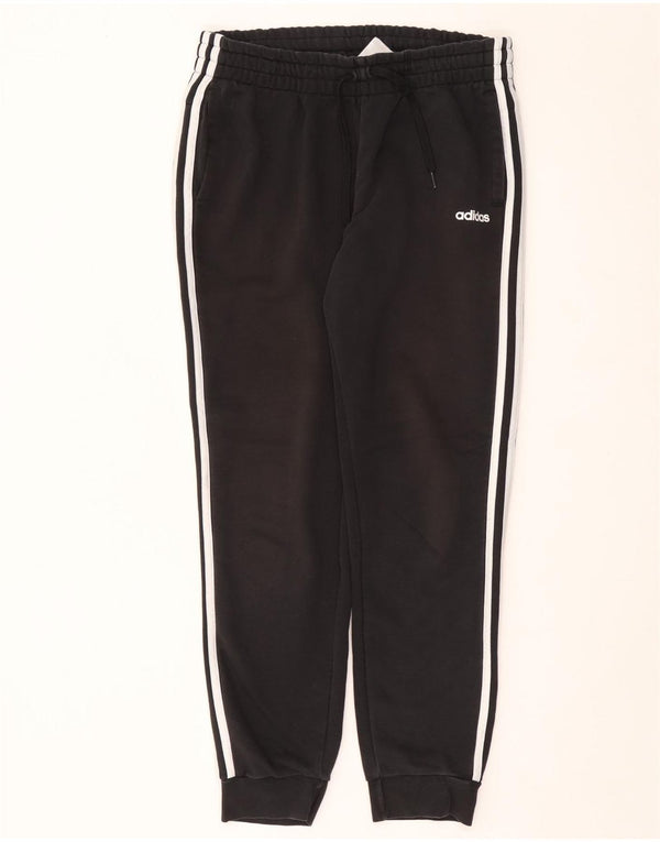 ADIDAS Pantalon de survêtement pour femme Joggers UK 16/18 Large Noir Coton