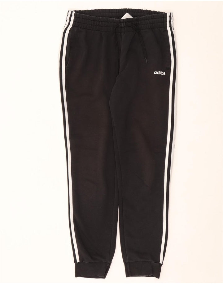 ADIDAS Pantalon de survêtement pour femme Joggers UK 16/18 Large Noir Coton