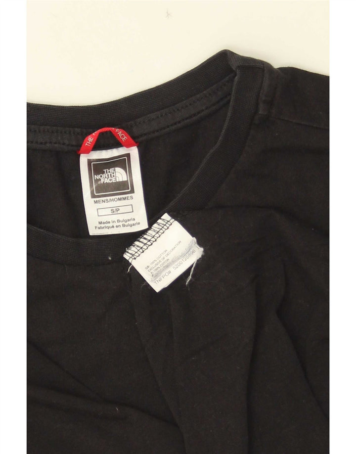 The North Face T-Shirt Homme Haut Petit Coton Noir