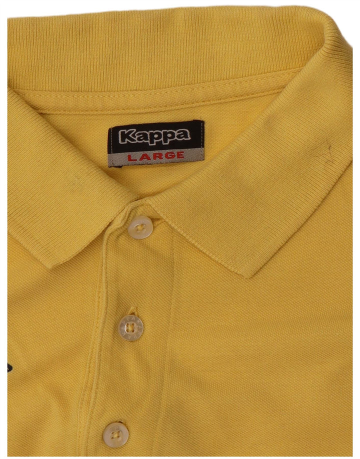 Kappa Polo Homme Grand Jaune