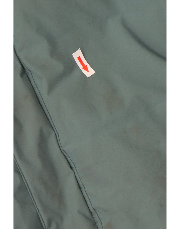 COLUMBIA Manteau rembourré à capuche pour homme UK 38 Bleu moyen Polyester colour block