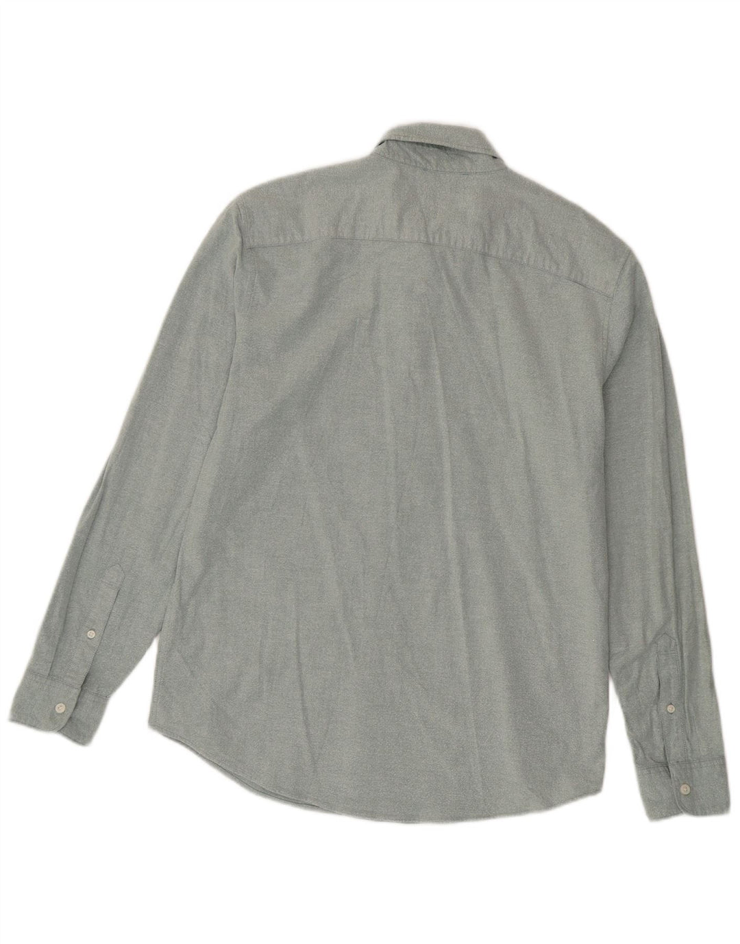 Abercrombie & Fitch Chemise Homme Bleu Moyen Coton