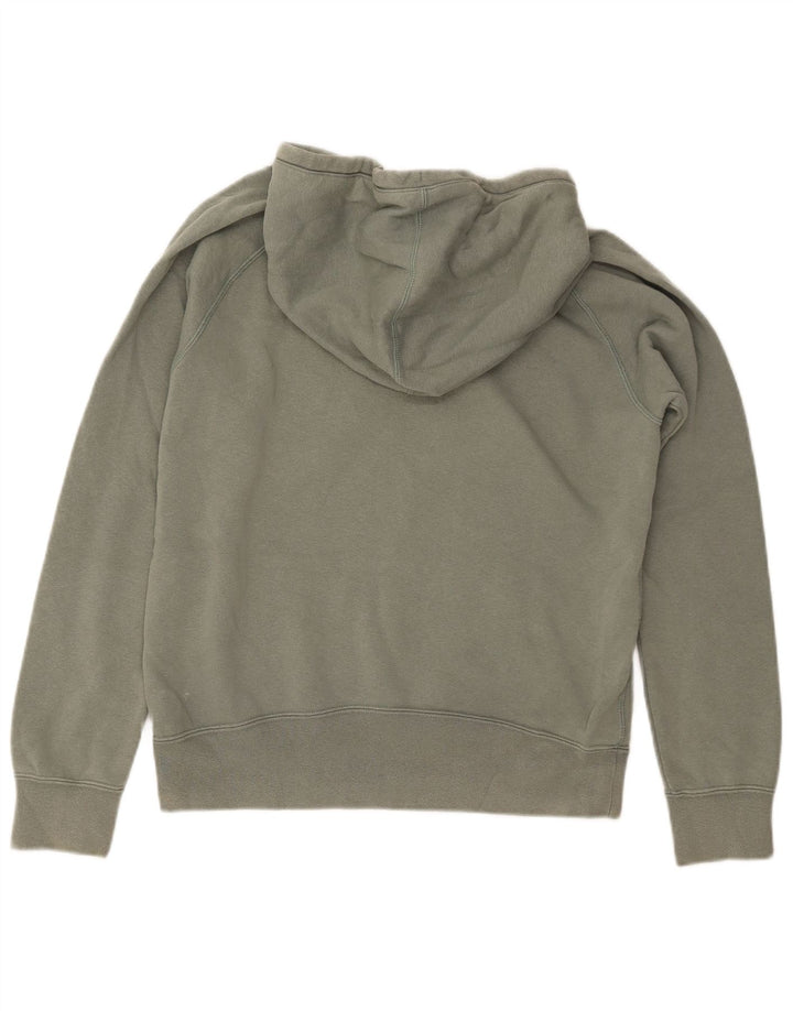 HURLEY Pull à capuche graphique pour femme UK 14 Coton vert moyen