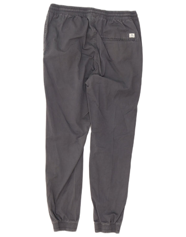 Jack & Jones Pantalon Chino Joggers Homme Petit W29 L26 Gris Coton