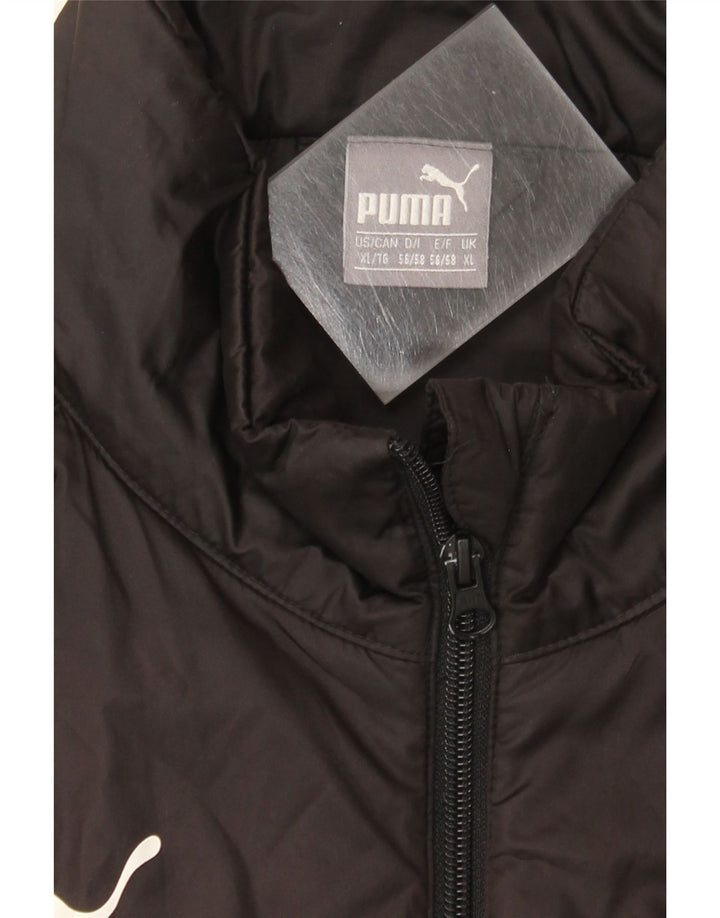 Puma Veste matelassée AC Milan pour homme UK 42 XL Noir