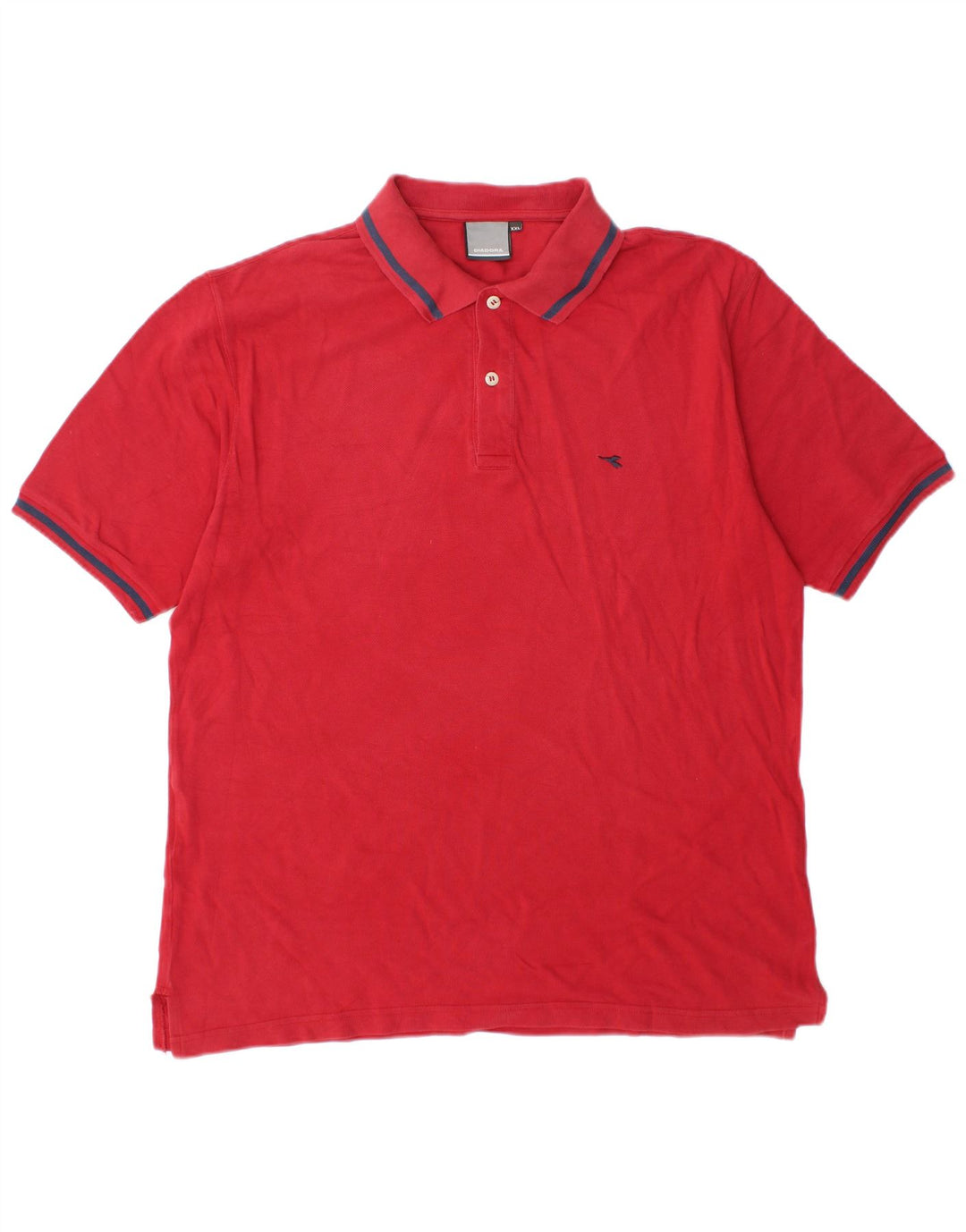 Diadora Polo Homme 2XL Rouge Coton