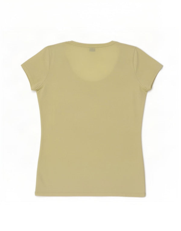 Guess T-Shirt Graphique Femme UK 18 XL Jaune