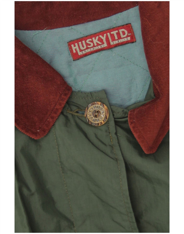 Husky Manteau poncho surdimensionné pour femme, taille unique, vert